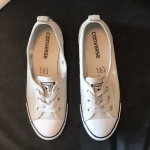 EUC Light Grey Converse